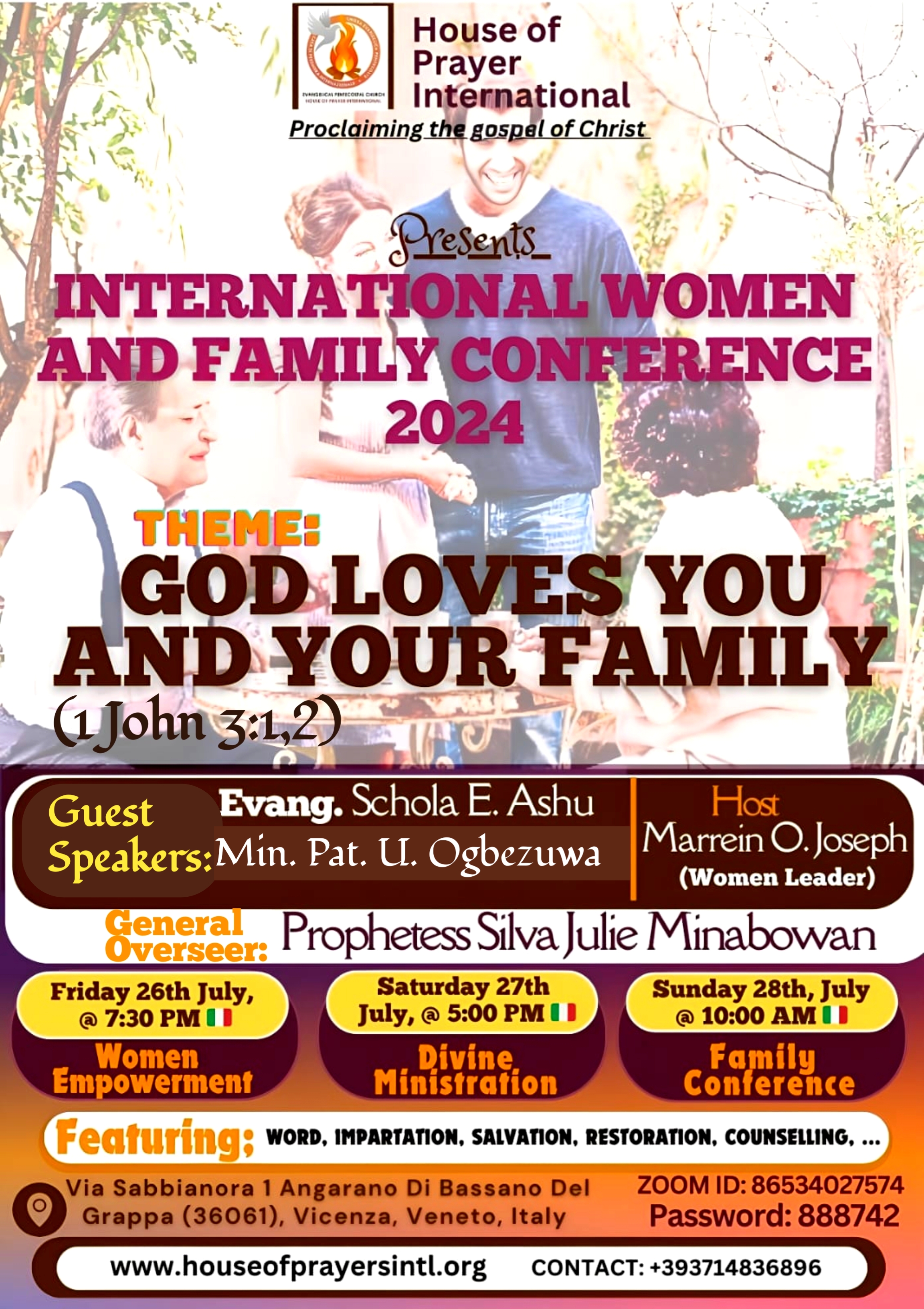 Women Conference, Family Conference - 1 - Evangelical Pentecostal Church