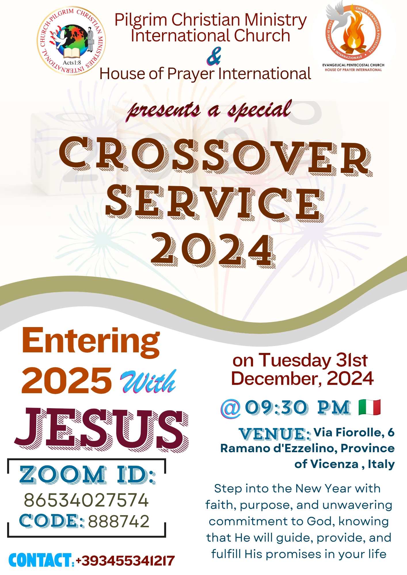 Crossover Service - 1 - Evangelical Pentecostal Church