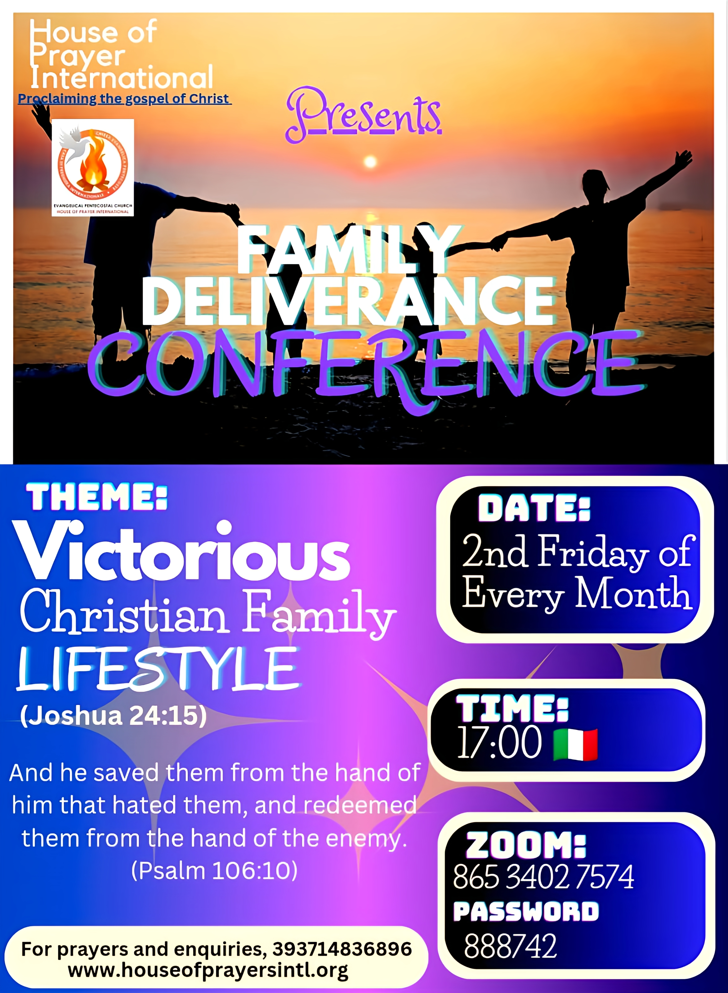 Family Deliverance Programme - 1 - Evangelical Pentecostal Church