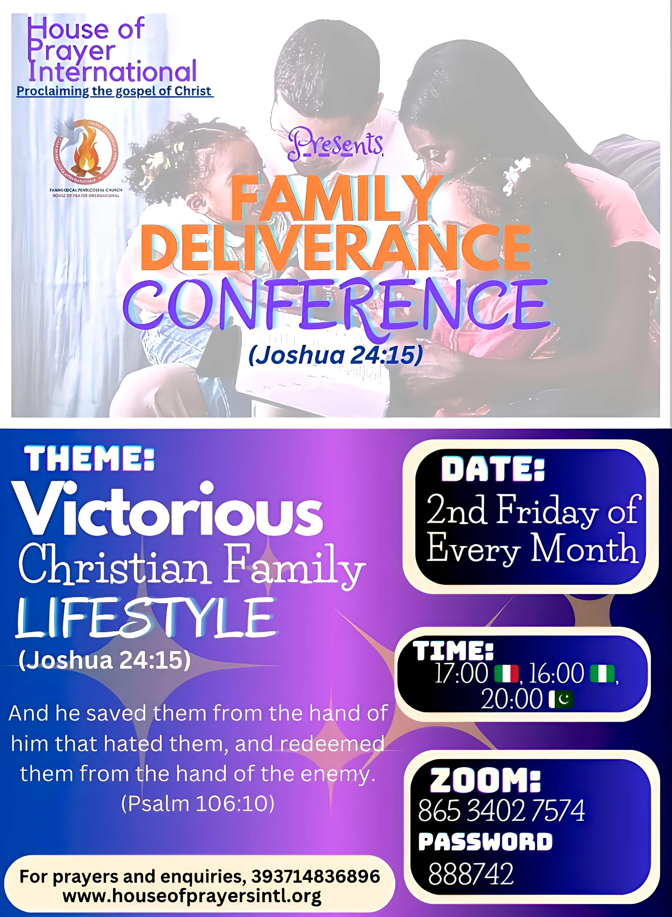 Family Deliverance Programme - 2 - Evangelical Pentecostal Church