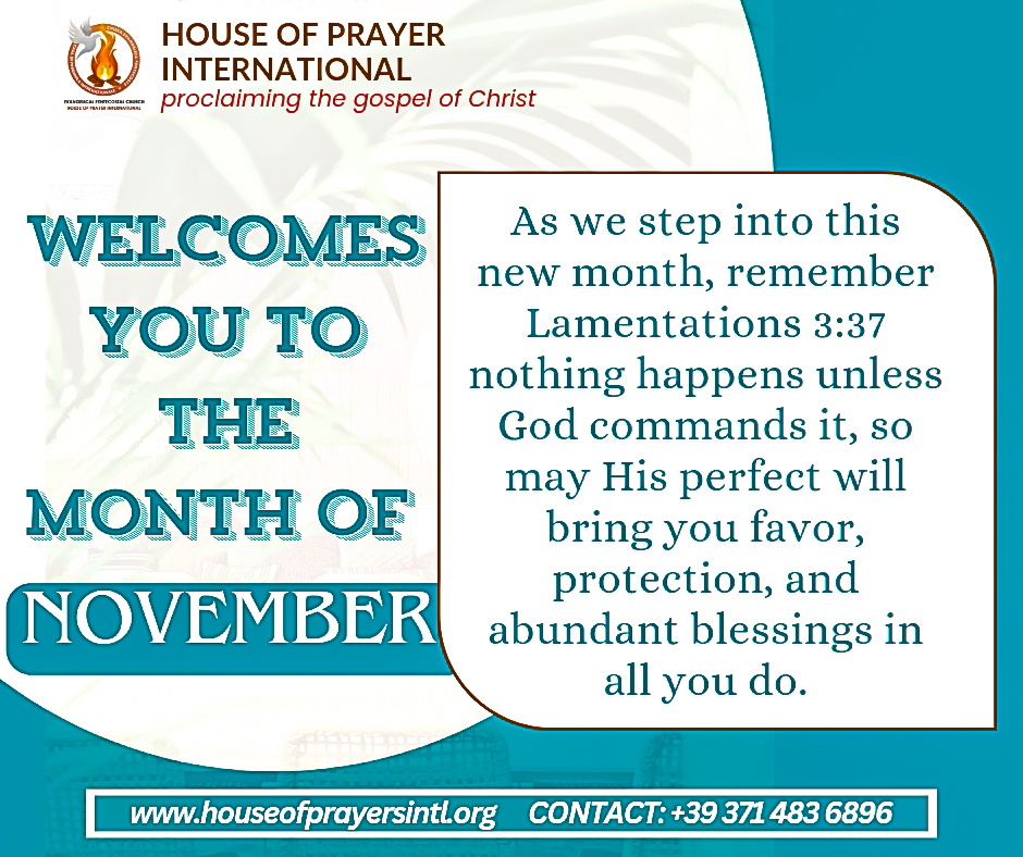 The Month of Divine Assurance - Evangel Pentecostal Church